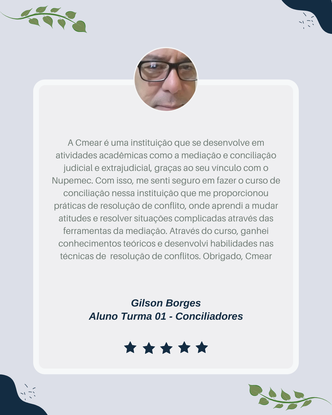 Quero ser conciliador/mediador